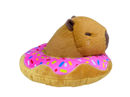 Plyšák Kapybara Donut 22cm