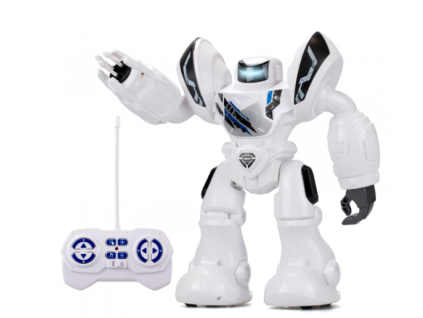 Robot Silver Blast White