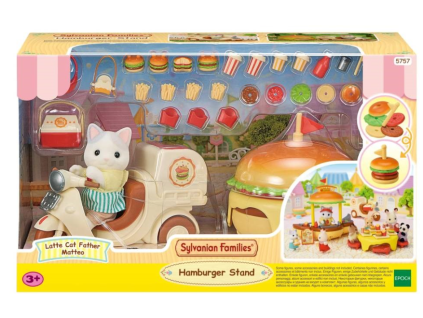 Sylvanian Families 5757 Pojízdný stánek s hamburgery