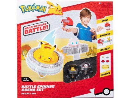 Pokémon Battle Spinner Arena Set Pikachu