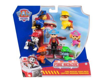 Figurky Tlapková patrola Fire Rescue Team 7ks