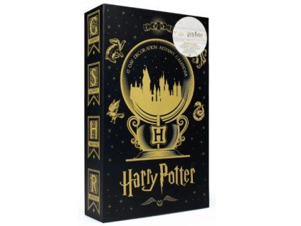 Adventní kalendář Harry Potter Vánoční ozdoby 12ks