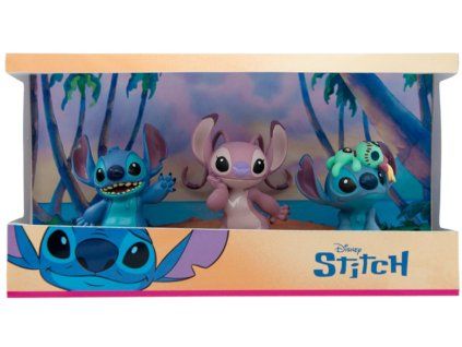 Figurky Disney Stitch a Angel 3ks