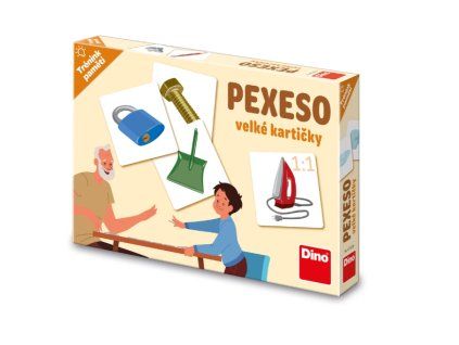 Trénink Paměti Pexeso velké kartičky