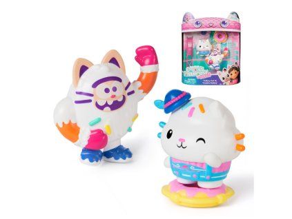Figurky Gábi ve filmu cakey Cat a cookie Bobby