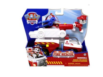 Figurka s vozidlem Tlapková patrola Fire Rescue Marshall