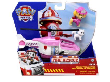 Figurka s vozidlem Tlapková patrola Fire Rescue Skye