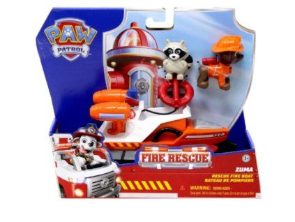 Figurka s vozidlem Tlapková patrola Fire Rescue Zuma