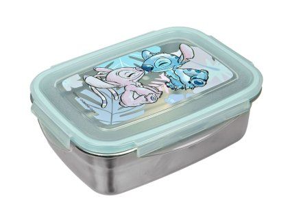 Kovový svačinový box Lilo a Stitch