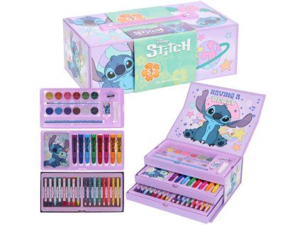 Kreativní box Lilo a Stitch fialový