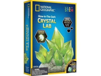 Pěstování krystalů National Geographic Glow in Dark