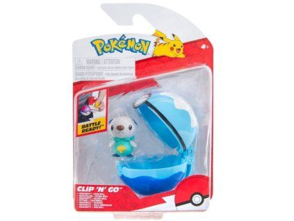 Pokemon Clip N Go Oshawott a Dive ball