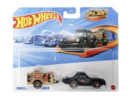 Hot Wheels Track Fleet Porsche 911 OffRoader černý