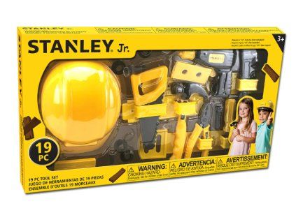 Sada nářadí Stanley Jr s helmou 19ks