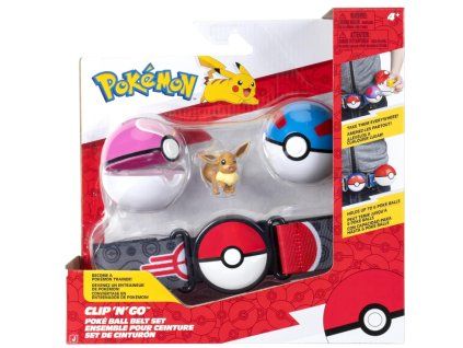 Pokémon Clip N Go Belt Set Eevee