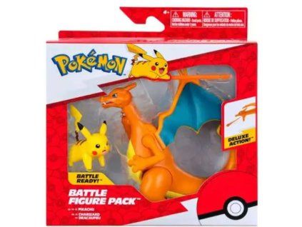 Set figurek Pokémon Charizard a Pikachu
