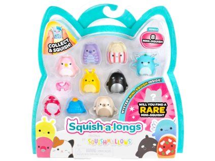Figurky SquishAlong V3 8ks