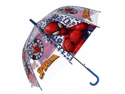 Průhledný deštník Spiderman