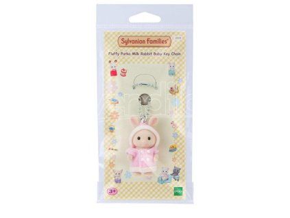 Klíčenka Sylvanian Families Růžový králíček