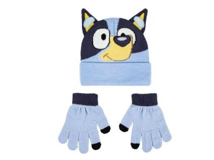 Čepice s rukavicemi Bluey