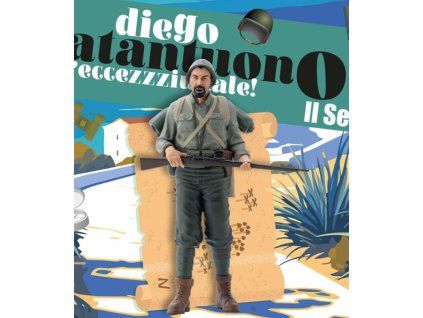 Soška Diego Abatantuono Sergente Lorusso