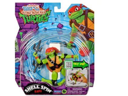 Figurka Želvy Ninja Shell Spin Raphael 12cm1