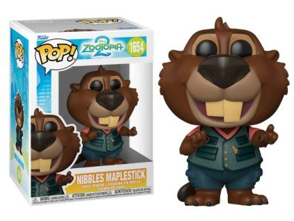 Funko Pop! 1654 Disney Zootopia 2 Nibbles Maplestick