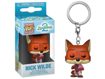 Klíčenka Funko Pocket Pop! Disney Zootopia 2 Nick Wilde