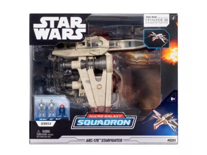 Vozidlo Star Wars Micro Galaxy Deluxe ARC 170