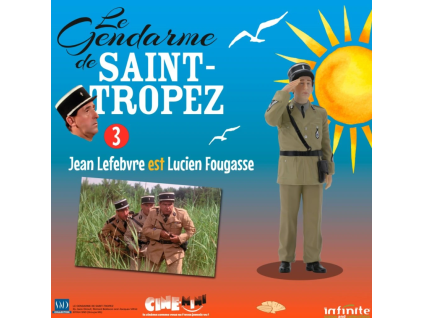 Figurka Četník ze Saint Tropez Lucien Fougasse 10cm