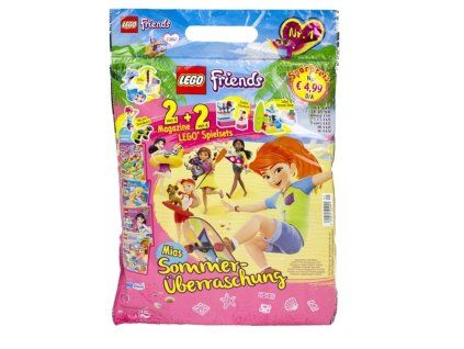 Časopis Lego Friends Mias Sommer DE s figurkou