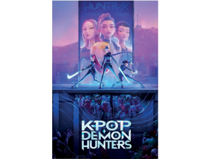 Plakát K Pop Demon Hunters Key Art 61x91cm