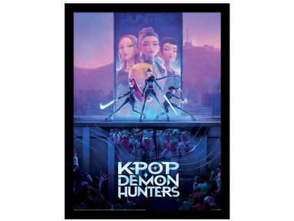 Obraz K Pop Demon Hunters Key Art 45x35cm