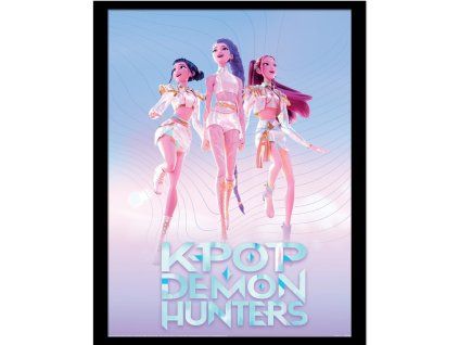 Obraz K Pop Demon Hunters Trio 45x35cm