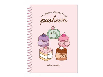 Sešit Pusheen A5 a samolepky