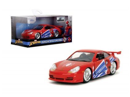 Auto Marvel Spider Man Porsche 911 GT3 RS 1