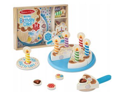 Hrací set Melissa and Doug Narozeninový dort