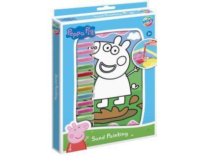Pískování obrázků Prasátko Peppa