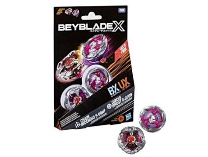 Beyblade x Circle Ghost 0 80GB e Chain Incendio 5 60HT