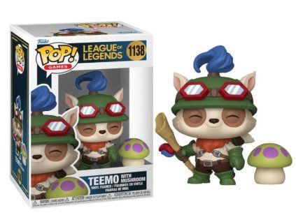 Funko Pop! 1138 League Of Legends Teemo With Mushroom