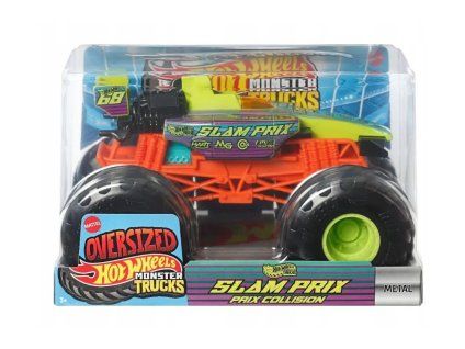 Hot Wheels Monster Trucks Oversized Slam Prix