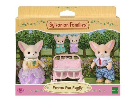 Sylvanian Families 5696 Rodina fenků s dvojčaty