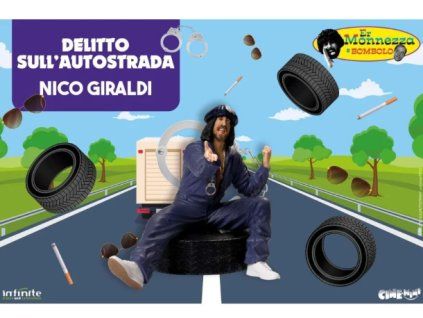 Soška Nico Giraldi Delitto SullAutostrada