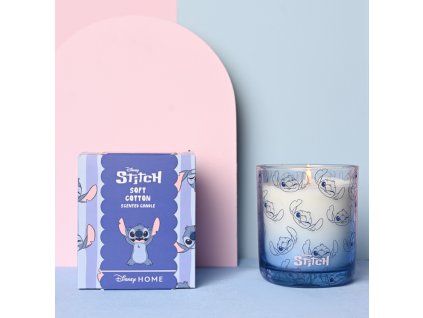 Svíčka Stitch modrá