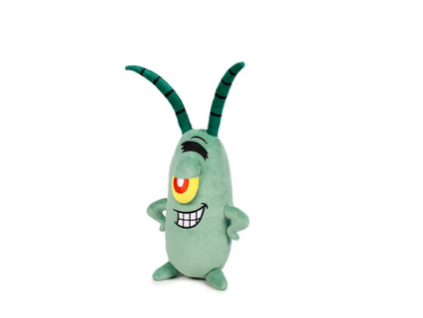 Plyšák SpongeBob Sheldon J. Plankton 30cm
