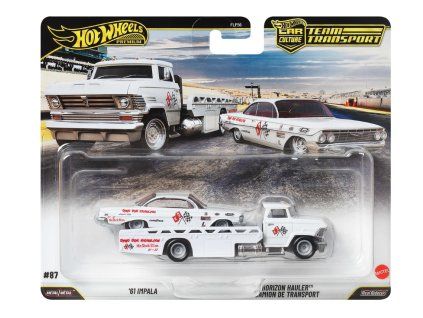 Hot Wheels Premium Car Culture Team Transport 61 Impala a Horizon Hauler