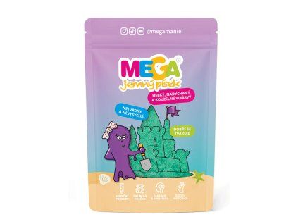 MEGAjemný písek zelený 90gr