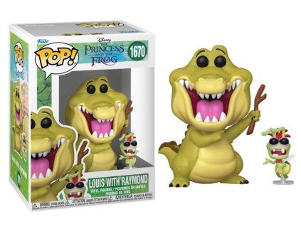 Funko Pop! 1670 Disney The Princess and The Frog Louis wit Raymond