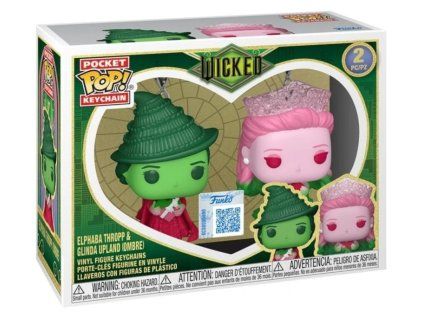 Klíčenky Funko Pocket Pop! Wicked Glinda and Elphaba