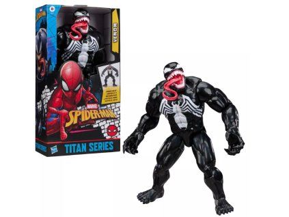Figurka Marvel Spiderman Venom Deluxe Titan series 30cm